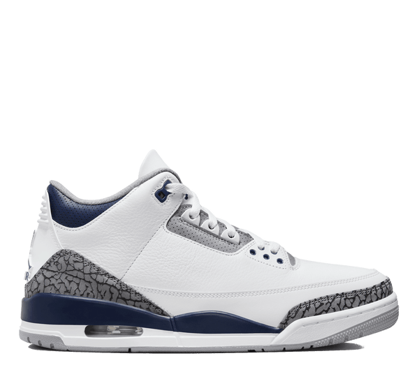 Air jordan 3 retro hot sale white