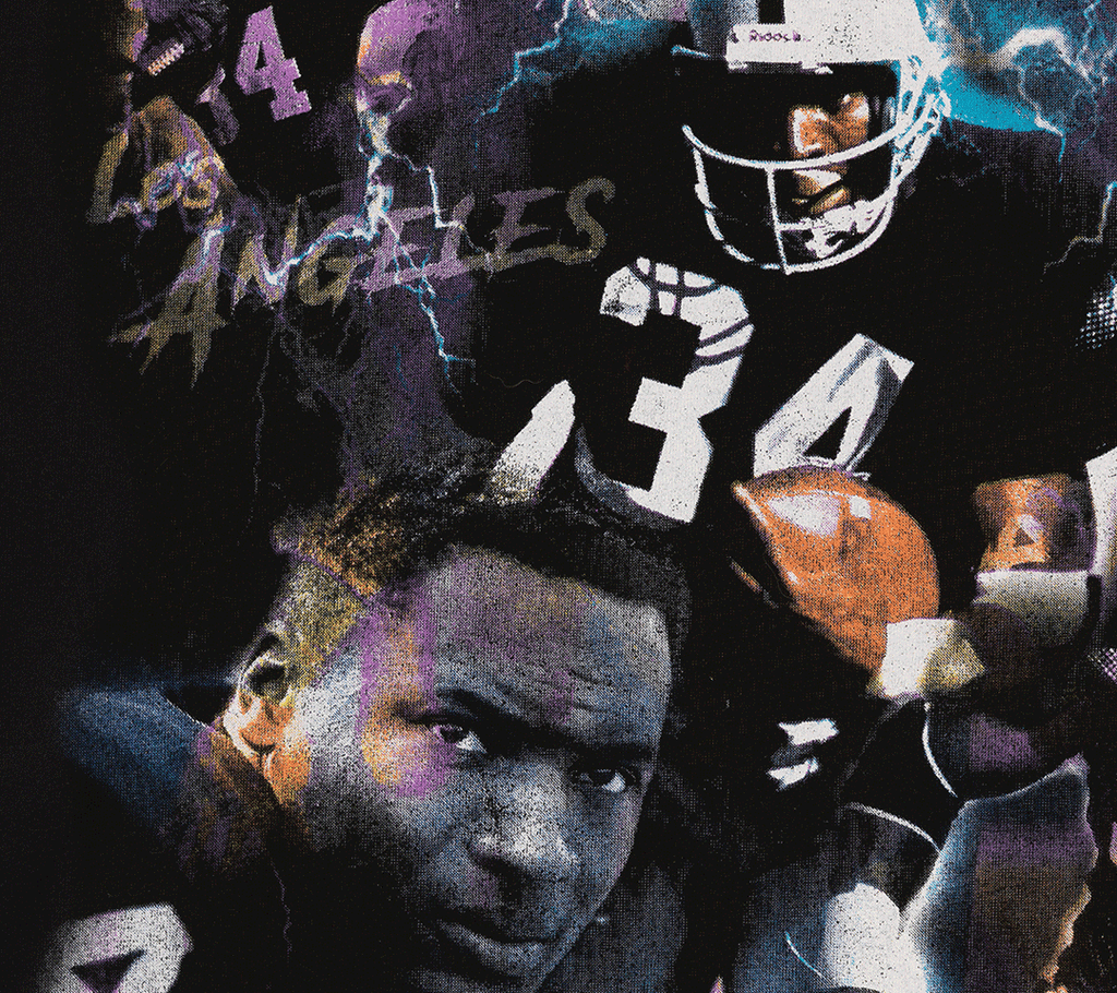 Mitchell & Ness Bo Jackson Montage T-Shirt