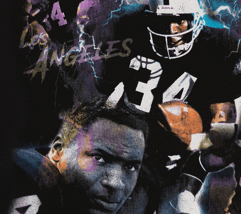 Mitchell & Ness Bo Jackson Montage T-Shirt