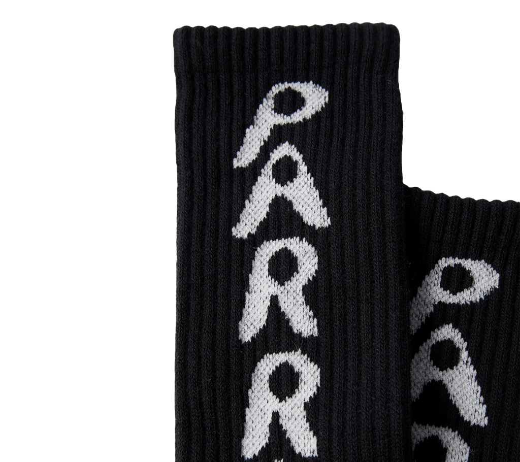 by Parra Hole Logo Crew Socks