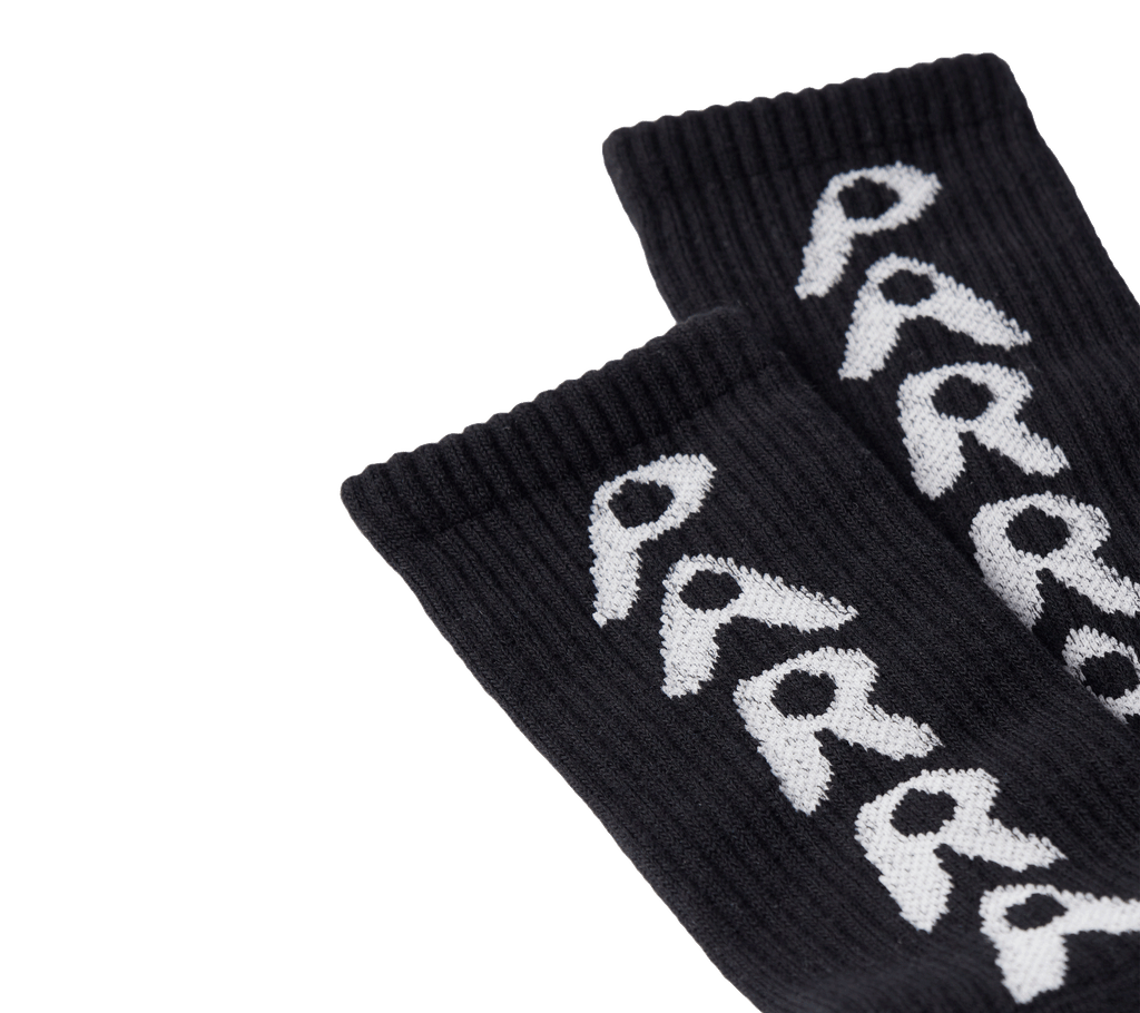 by Parra Hole Logo Crew Socks