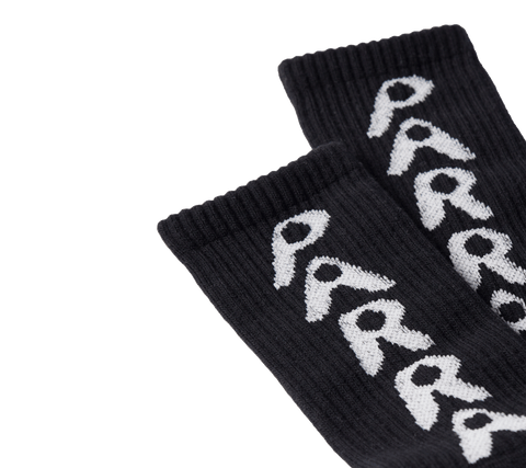 by Parra Hole Logo Crew Socks