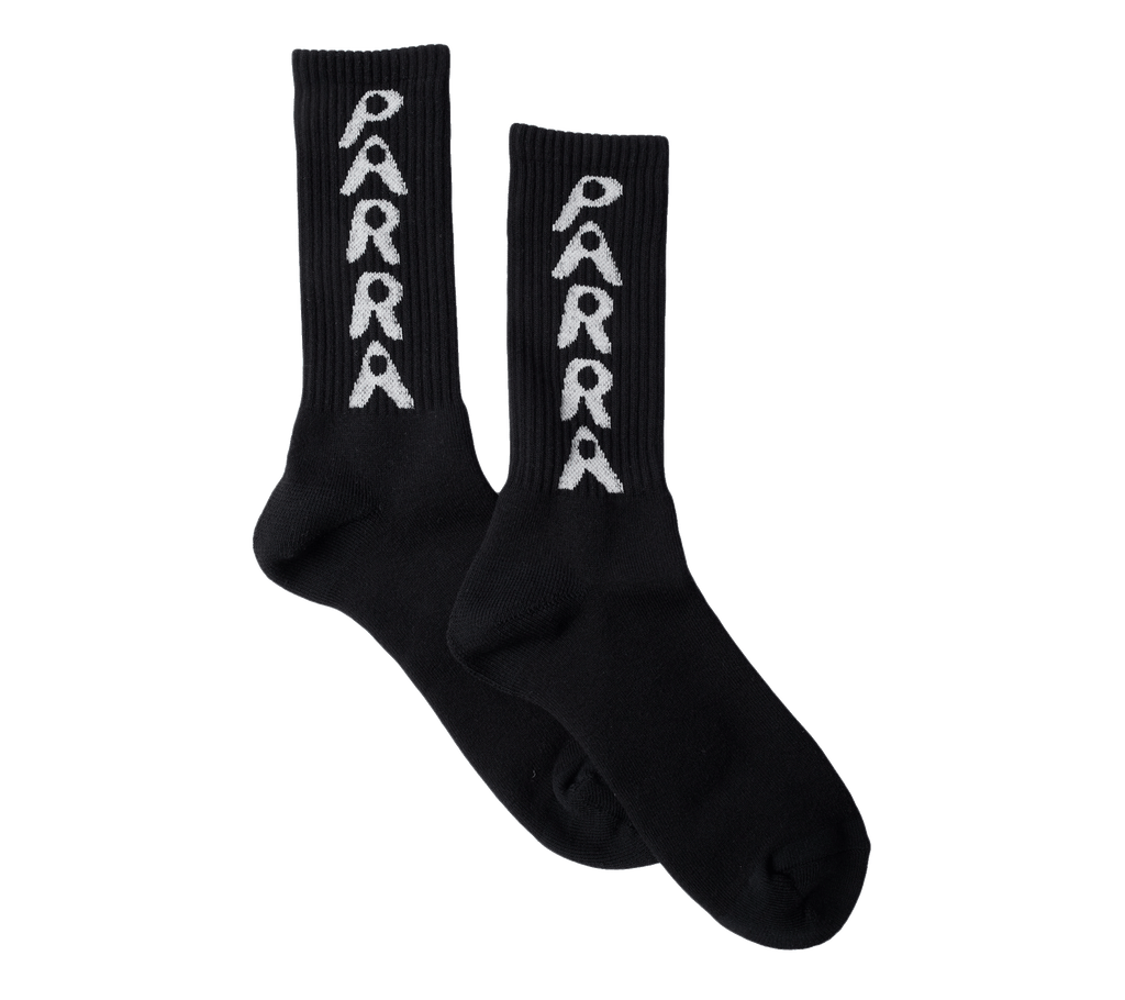 by Parra Hole Logo Crew Socks
