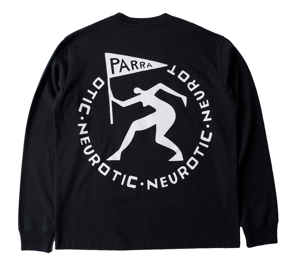 by Parra Neurotic Flag L/S T-Shirt
