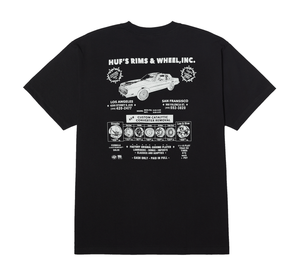 HUF Rim & Wheels Inc T-Shirt
