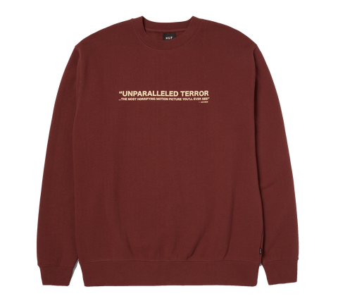 The Texas Chainsaw Massacre x HUF Unparalleled Terror Crewneck