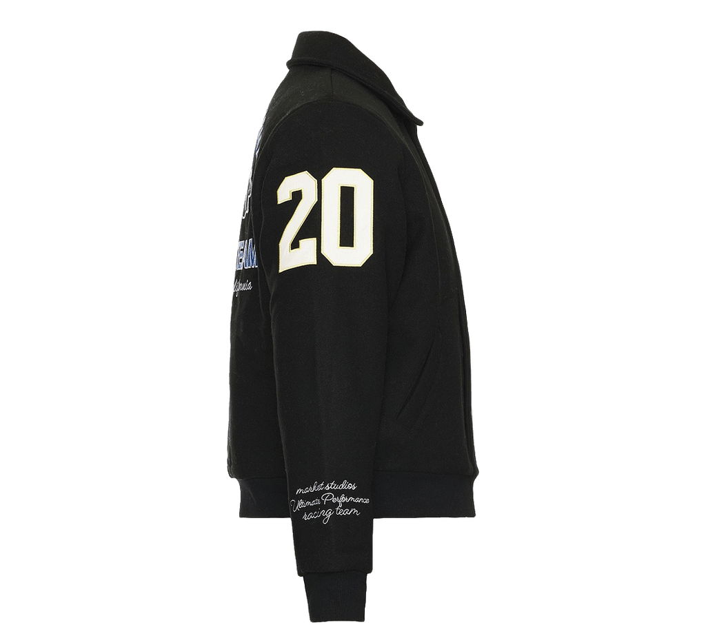 Market Studios Ultimate Rally Bear Varsity Jacket
