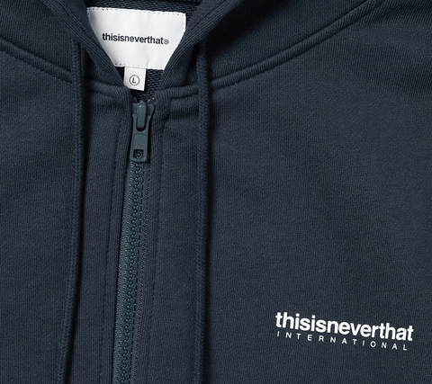 thisisneverthat® INTL. Logo Zip Up Hood