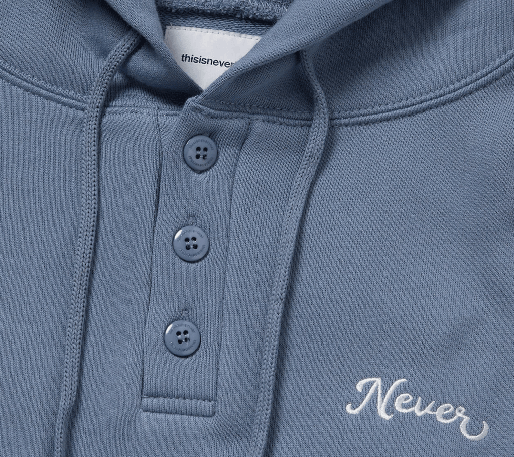 thisisneverthat® Quarter Button Hood
