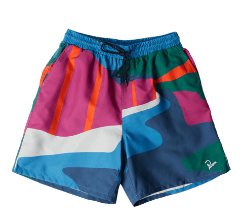 by Parra "Festival Fence" Swim Shorts