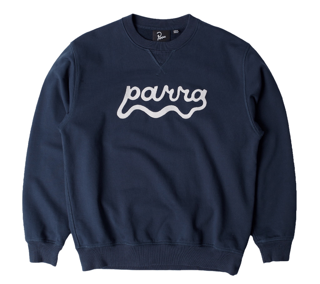 by Parra "Water Wave Logo" Crewneck