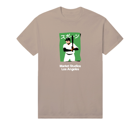 Market Studios Illustrated Baseball T-Shirt