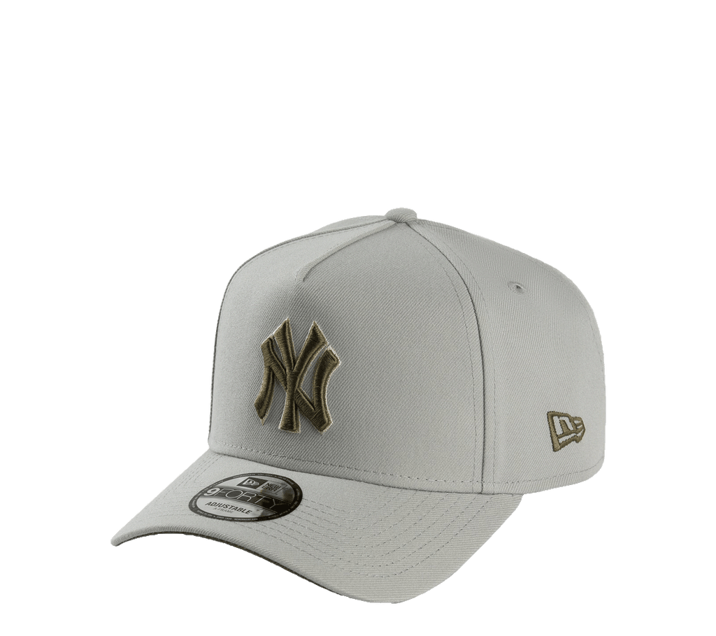 New Era 9FORTY A-Frame Adjustable "Silver/Olive"