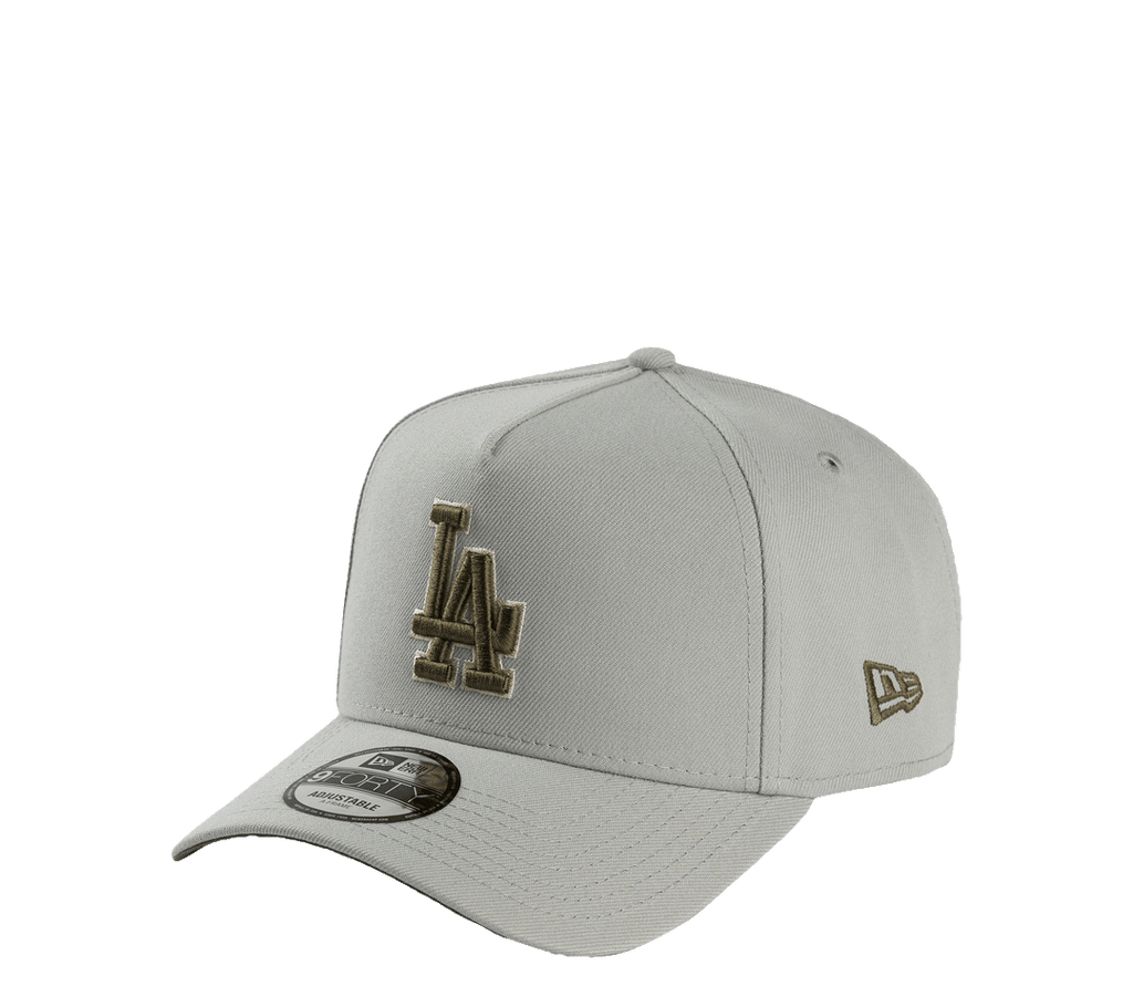 New Era 9FORTY A-Frame Adjustable "Silver/Olive"
