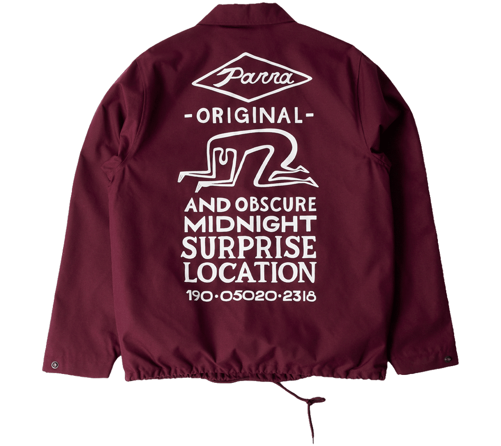 by Parra "Midnight Surprise" Coach Jacket