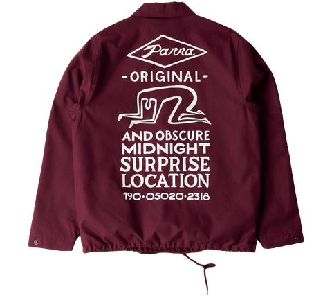 by Parra "Midnight Surprise" Coach Jacket