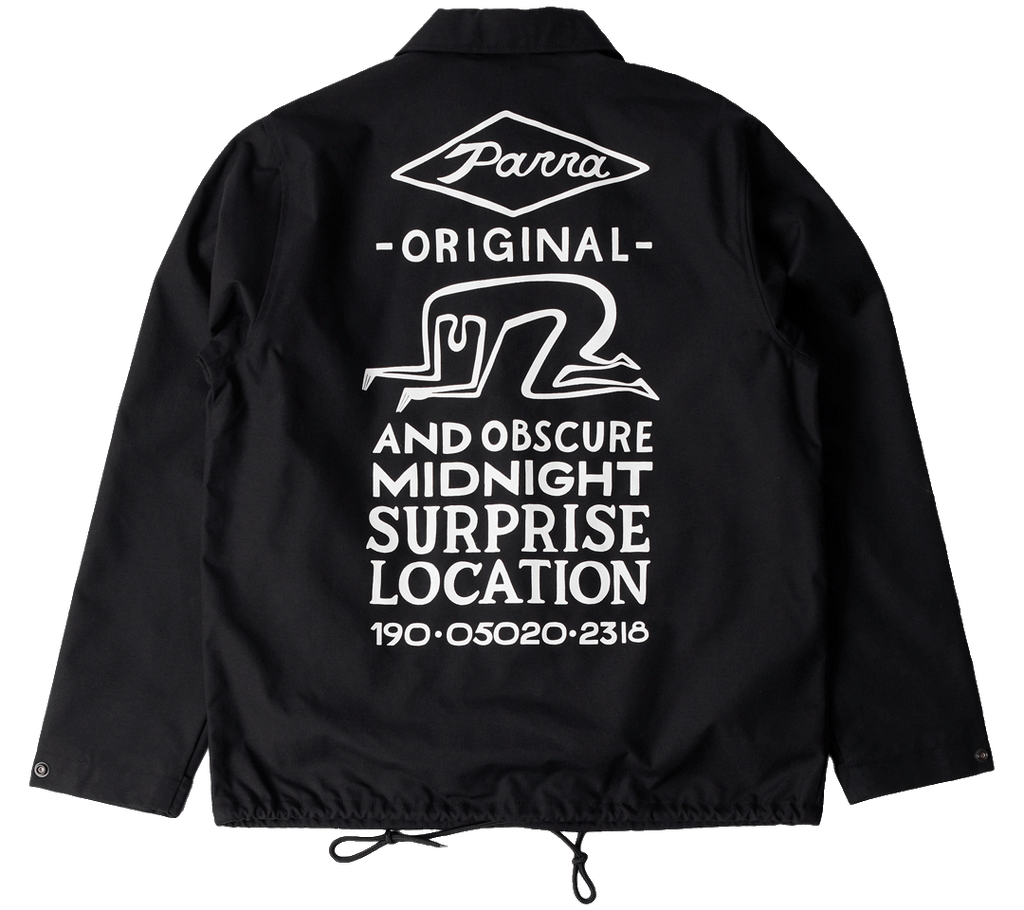 by Parra "Midnight Surprise" Coach Jacket
