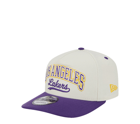 New Era 9FIFTY A-Frame Adjustable "Chrome 2Tone Script"