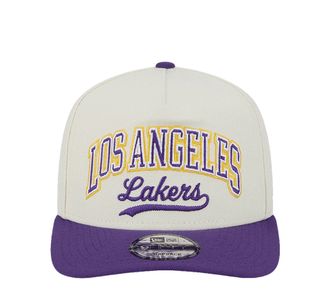 New Era 9FIFTY A-Frame Adjustable "Chrome 2Tone Script"