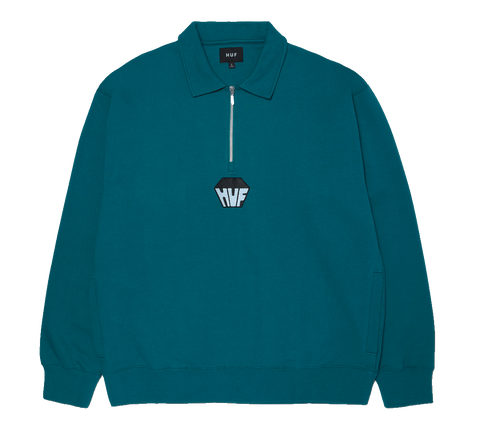 HUF "Big Block" 1/4 Zip