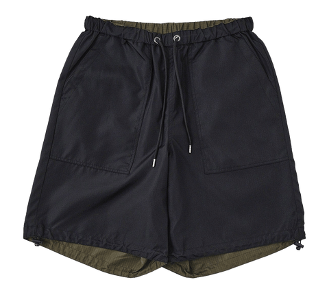 Taion Non Down Military Reversible Wide Shorts