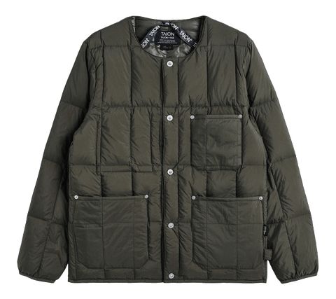 Taion Work Crew Neck Down Jacket