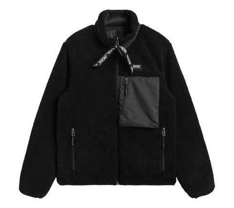 Taion Mountain Reversible Hi Neck "Down×Light Boa" Jacket