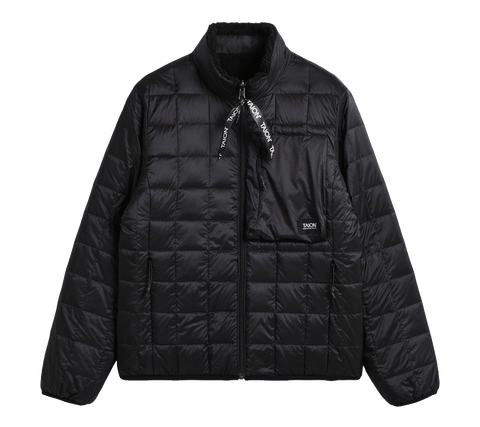 Taion Mountain Reversible Hi Neck "Down×Light Boa" Jacket