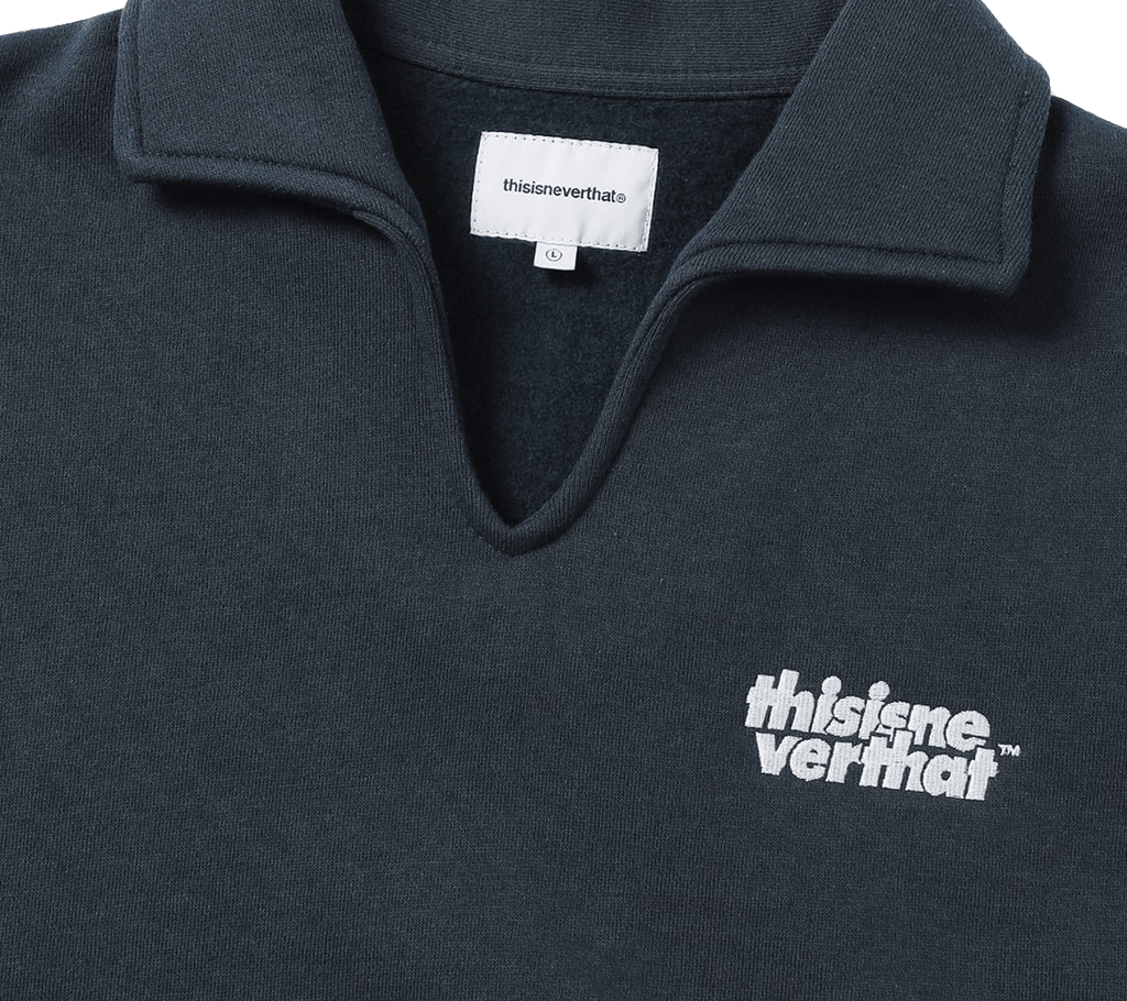 thisisneverthat® Open Collar Sweatshirt