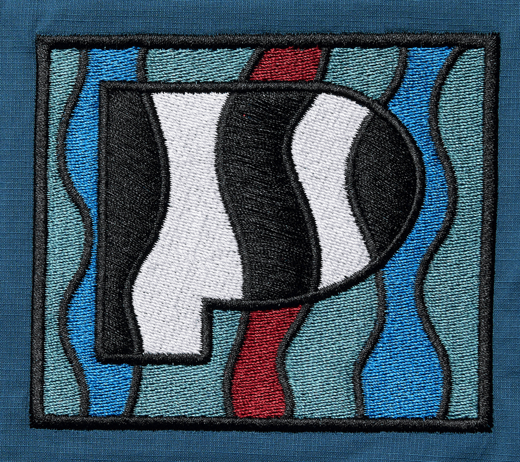 by Parra Zebra Striped P Shorts