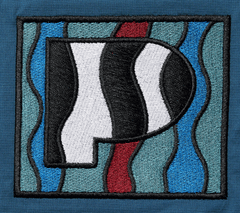 by Parra Zebra Striped P Shorts