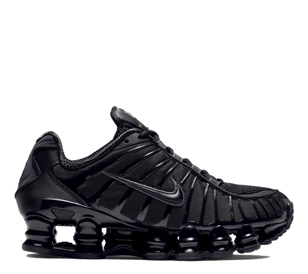 Nike shox red and hot sale black