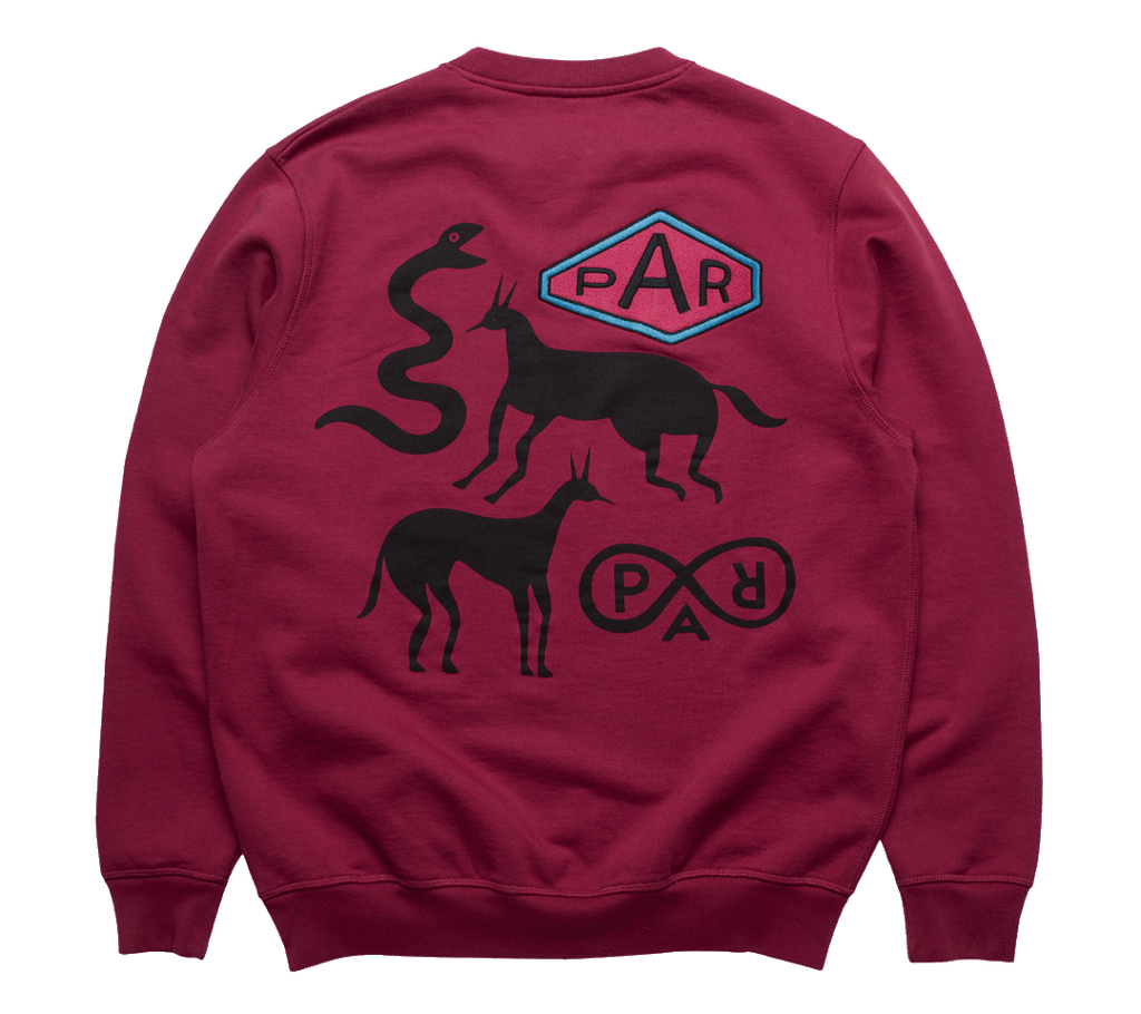 by Parra Snaked By A Horse Crewneck