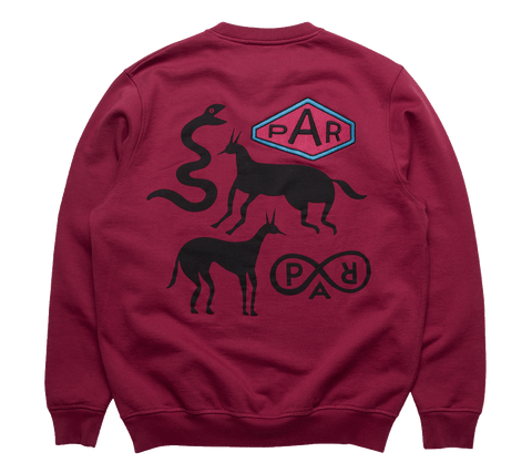 by Parra Snaked By A Horse Crewneck
