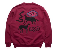 by Parra Snaked By A Horse Crewneck