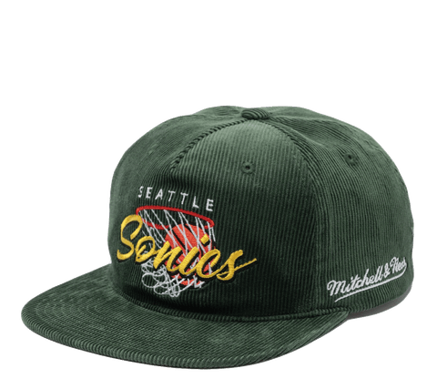 Mitchell & Ness "Nothing But Net" Corduroy Hat