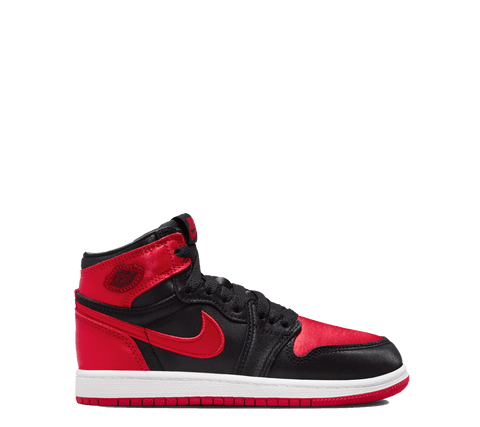 Air Jordan 1 Retro High OG "Satin Bred" (Pre-School)