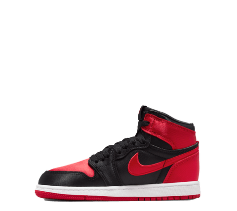 Air Jordan 1 Retro High OG "Satin Bred" (Pre-School)