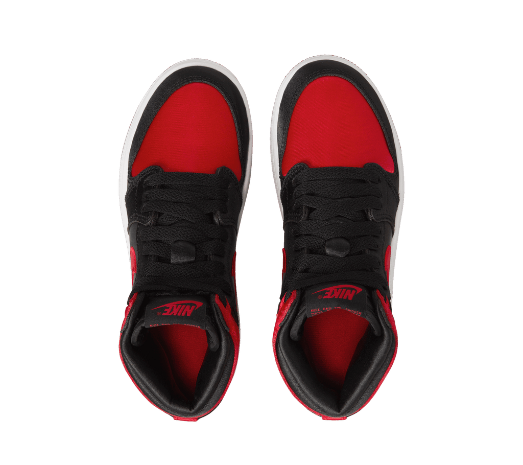 Air Jordan 1 Retro High OG "Satin Bred" (Pre-School)