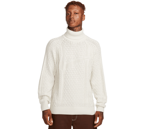 Nike Cable Knit Turtleneck Sweater