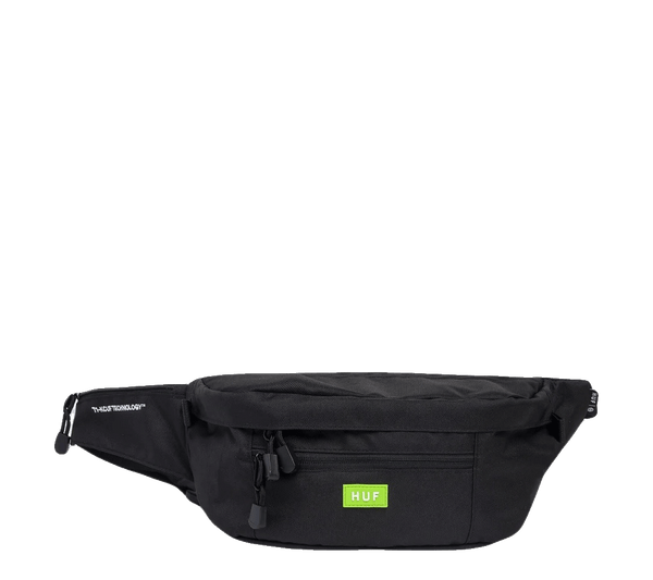 *NEW* outlets HUF Hyde Adjustable Strap Waist Bag in Black