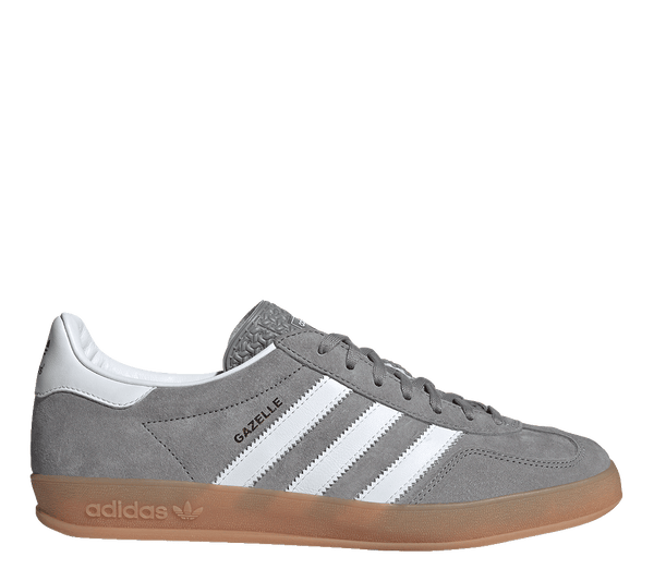 Adidas grey gazelle indoor trainers Clearance