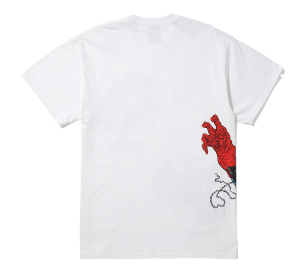 Huf x Spider-Man Face Off White T-Shirt