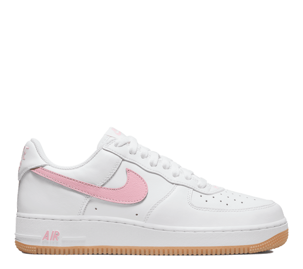 Air force 1 hot sale pink and white