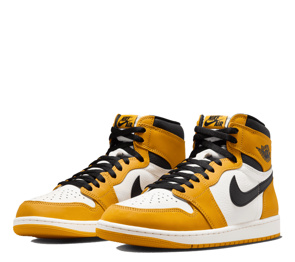 Jordan 1 online retro black yellow