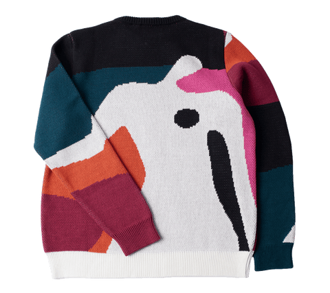 by Parra Grand Ghost Caves Knitted Pullover