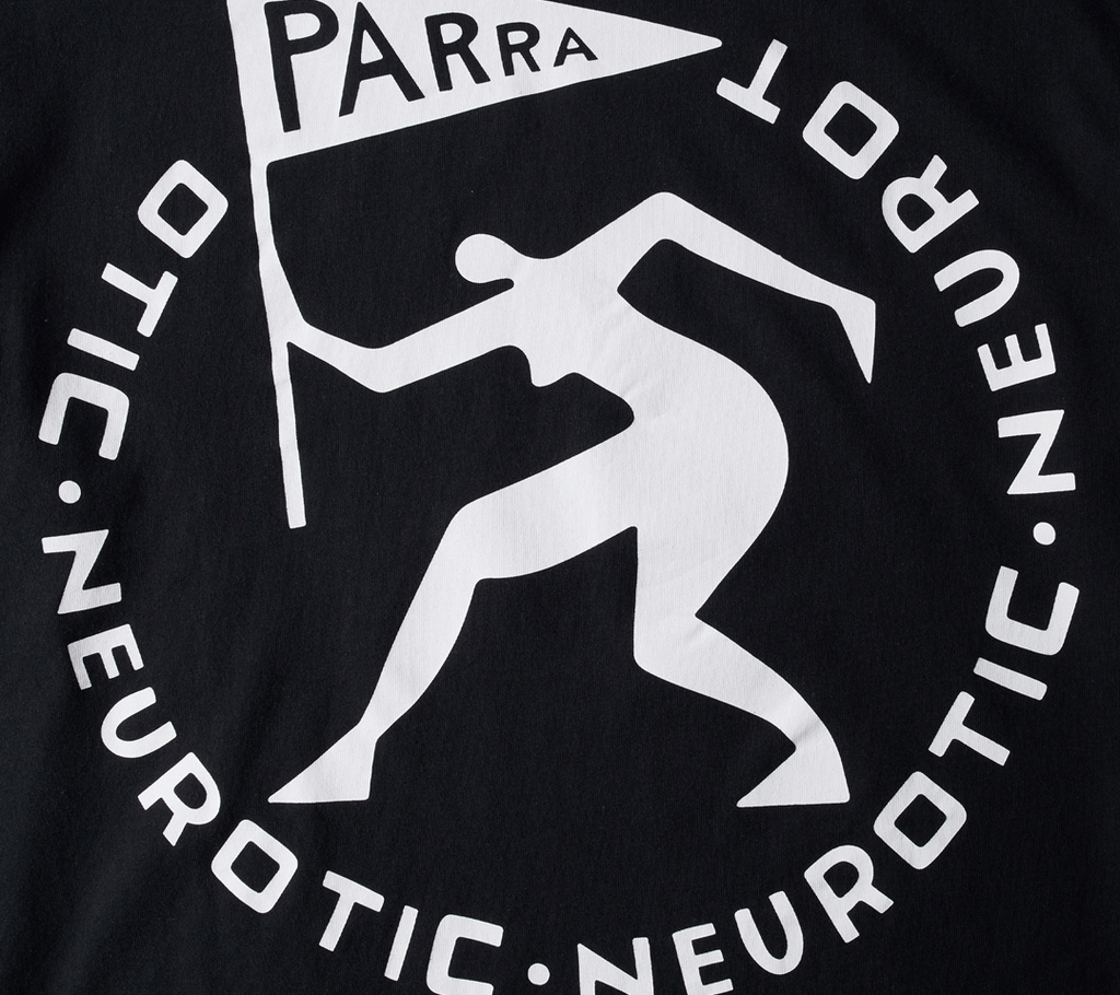 by Parra Neurotic Flag L/S T-Shirt