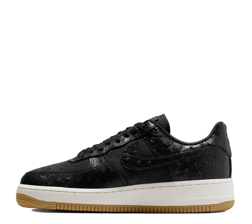 W Nike Air Force 1 '07 LX "Black Ostrich"