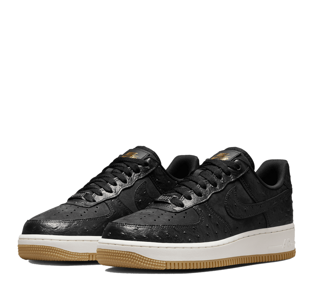 W Nike Air Force 1 '07 LX "Black Ostrich"