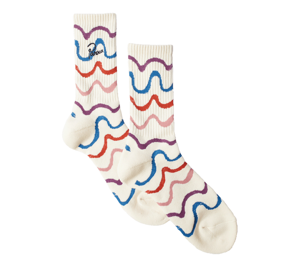 by Parra Wave Crew Socks